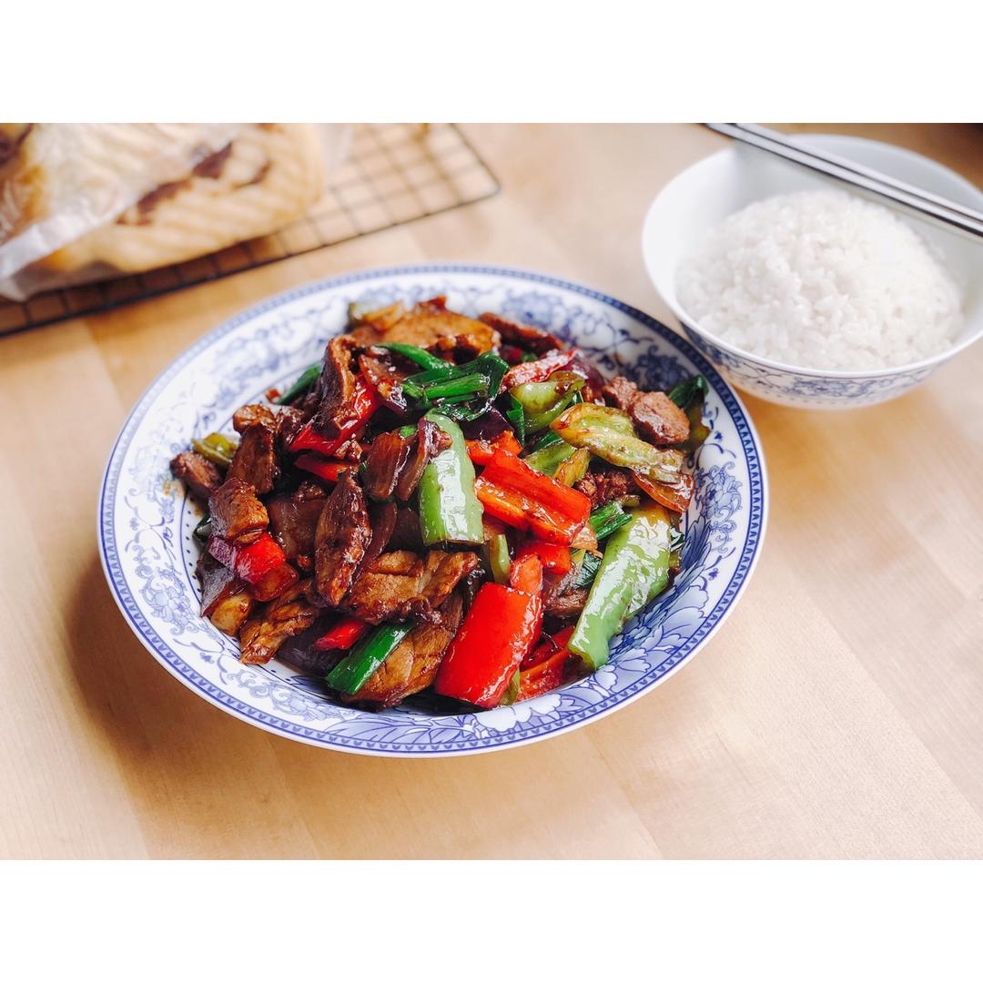 酱炒鸭胸肉