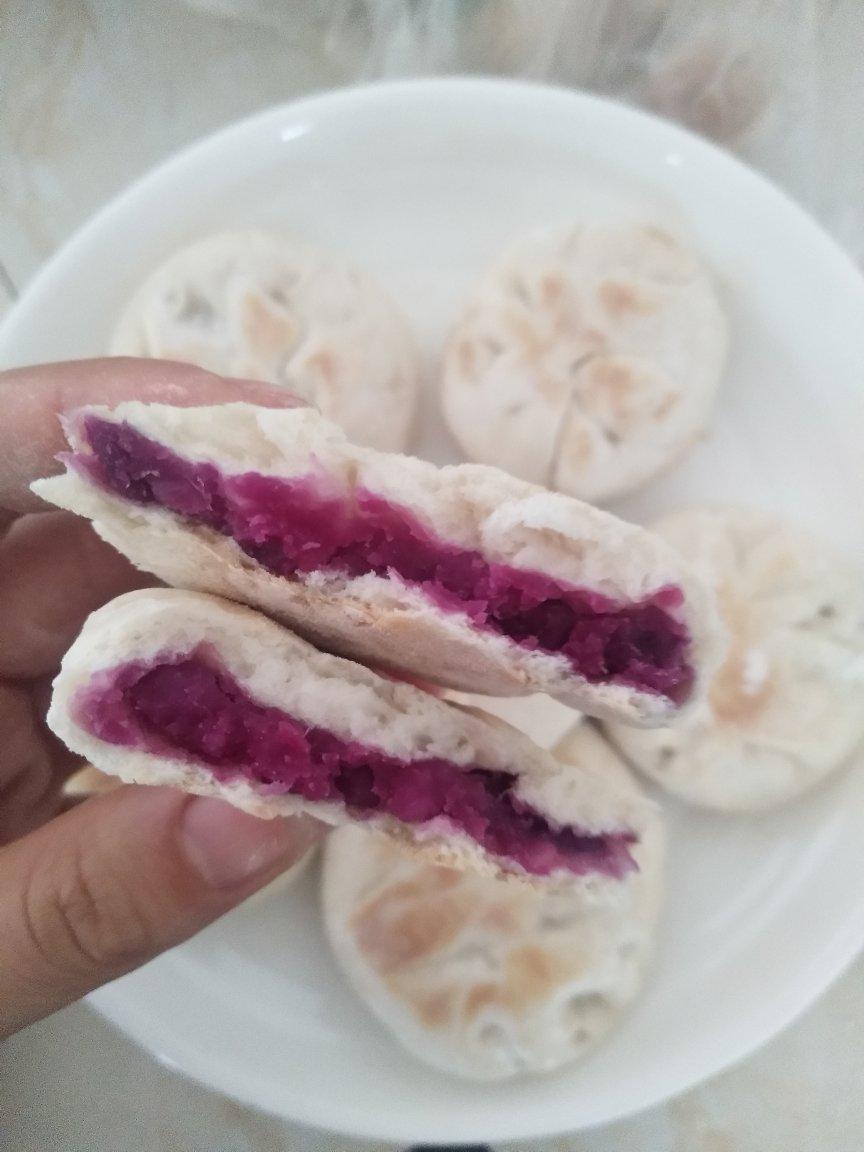紫薯饼 无油