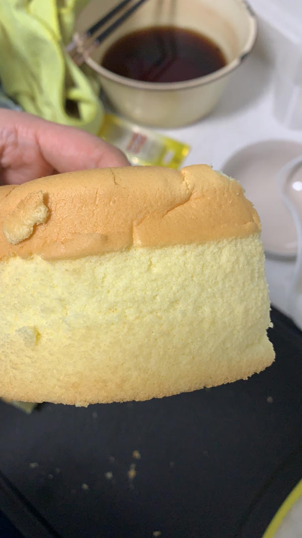 6寸原味戚风蛋糕