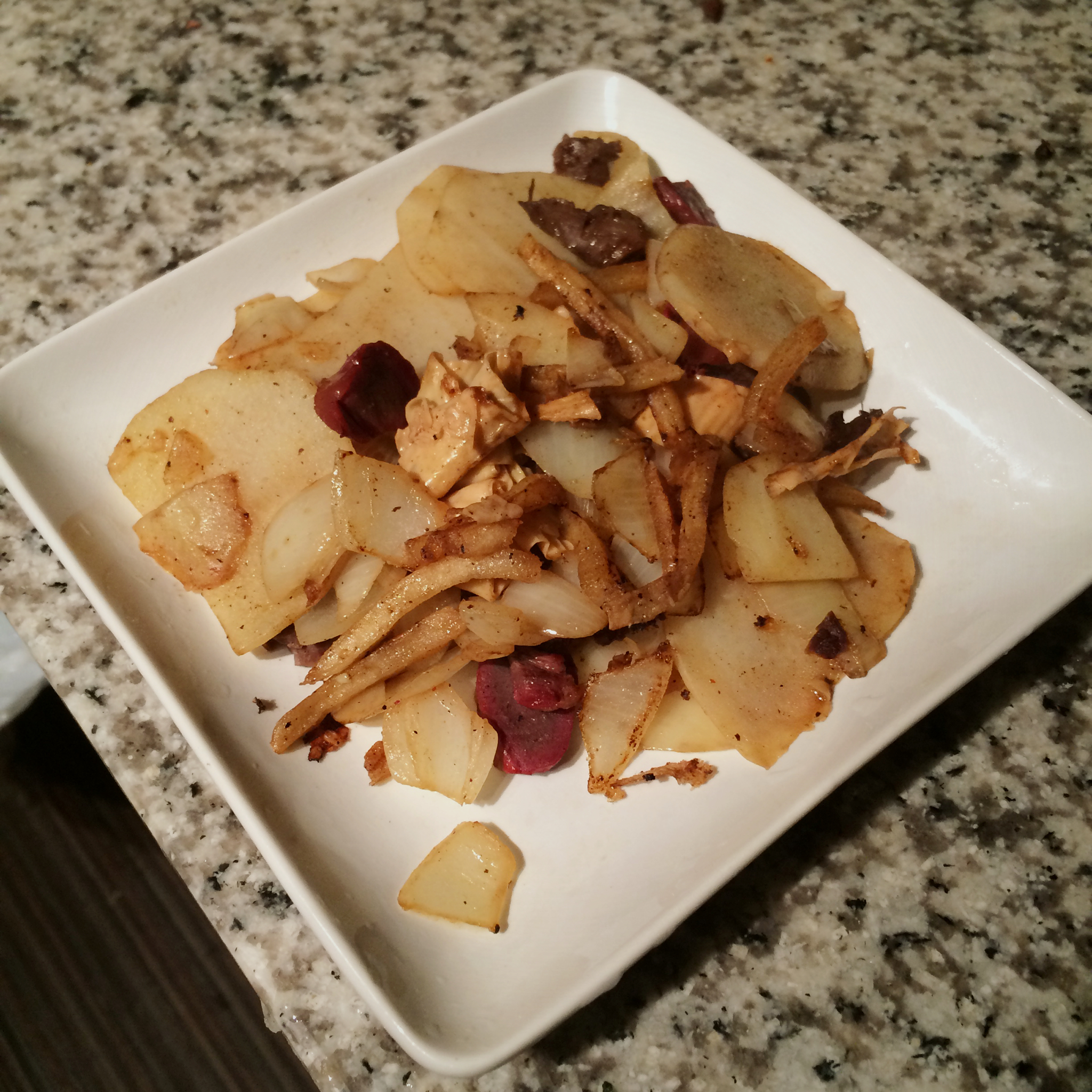 孜然洋葱土豆片