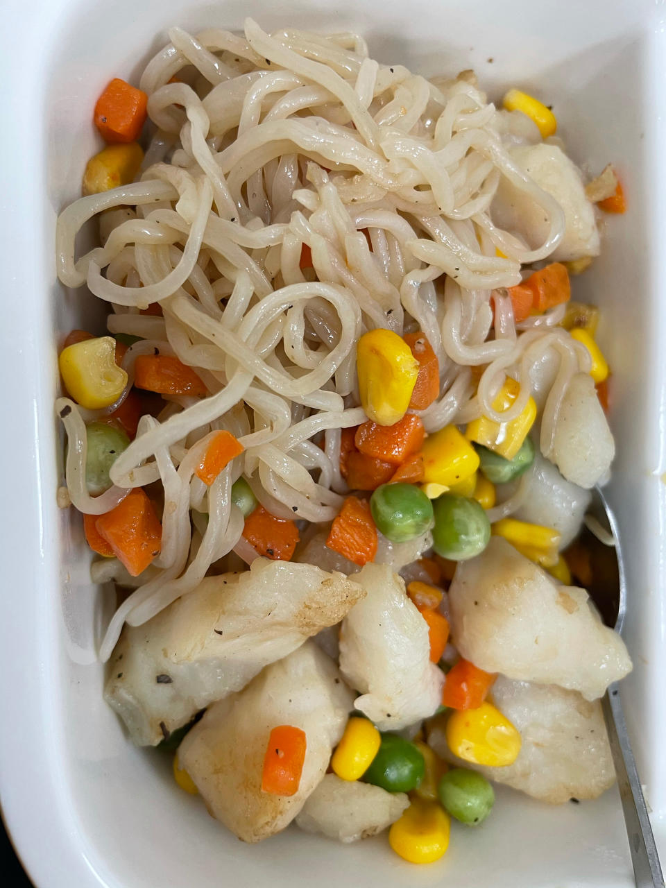 杂蔬炒龙利鱼（巴沙鱼）