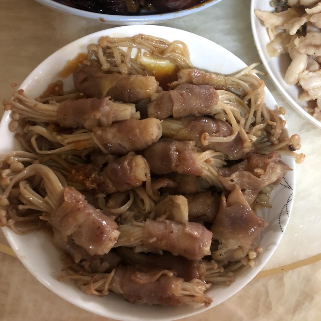 肥牛金针菇卷
