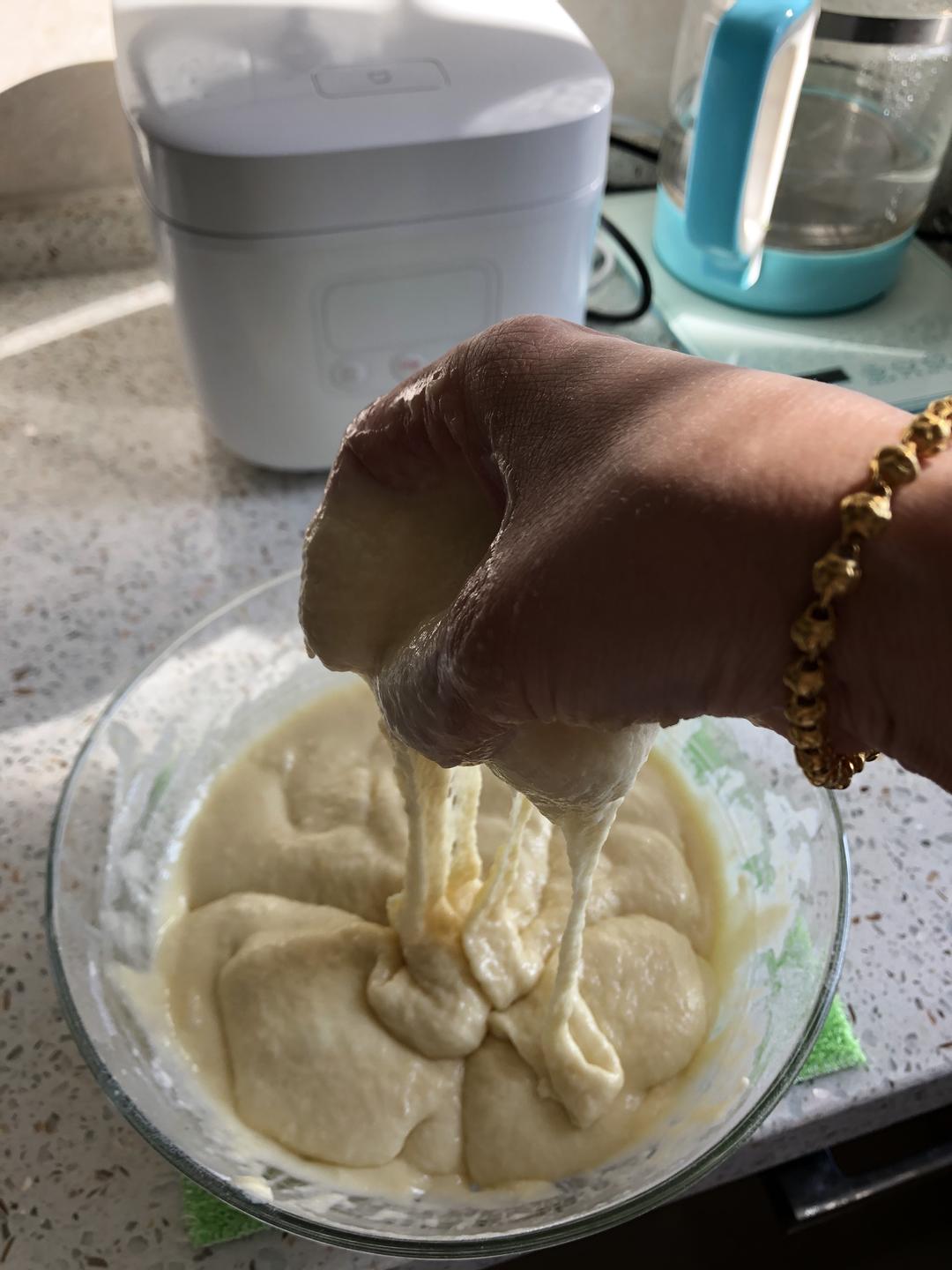 纯奶手撕吐司的做法 步骤1