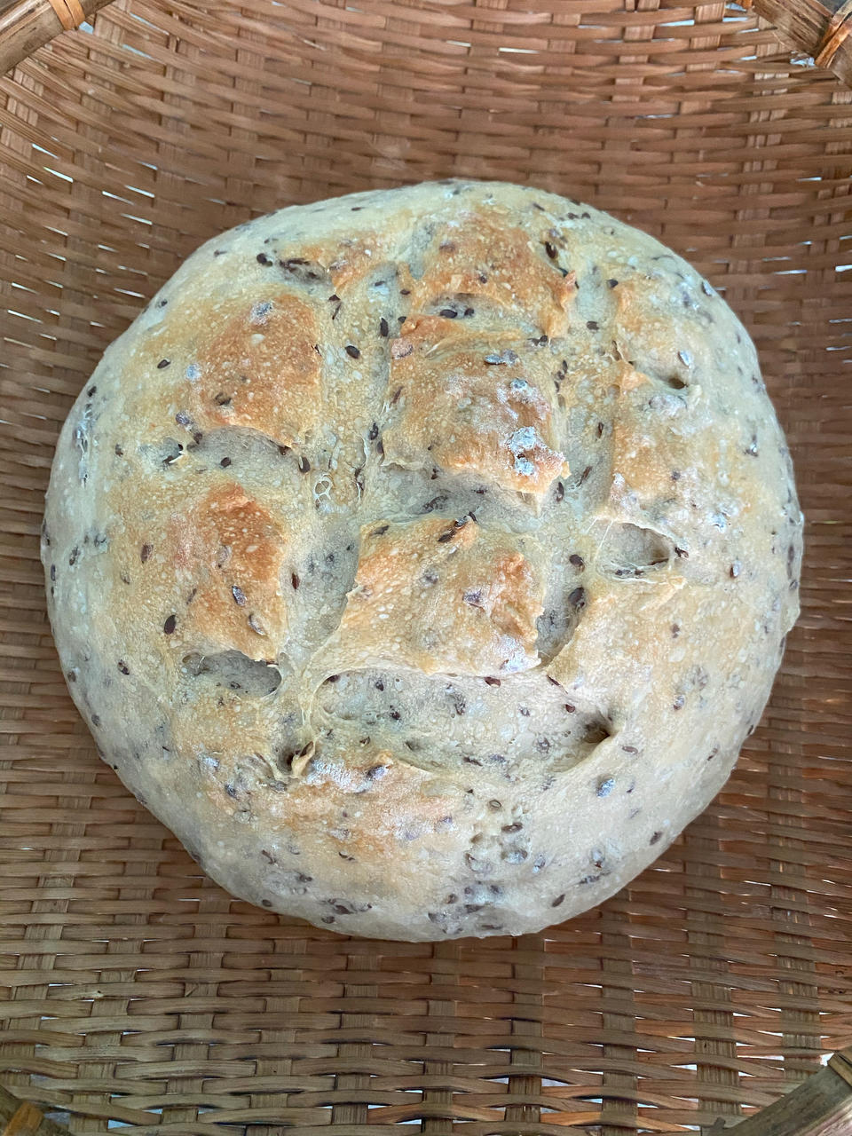 没想到无油无糖可以这么好吃——26小时的铸铁锅欧包（一起减肥吧）