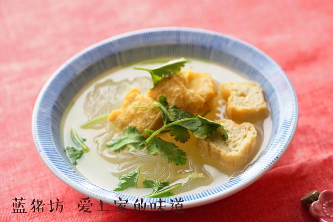 油豆腐粉丝汤的做法