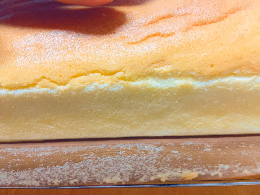 原味古早蛋糕(28*28*6金盘、海氏厨师机、海氏75L烤箱)