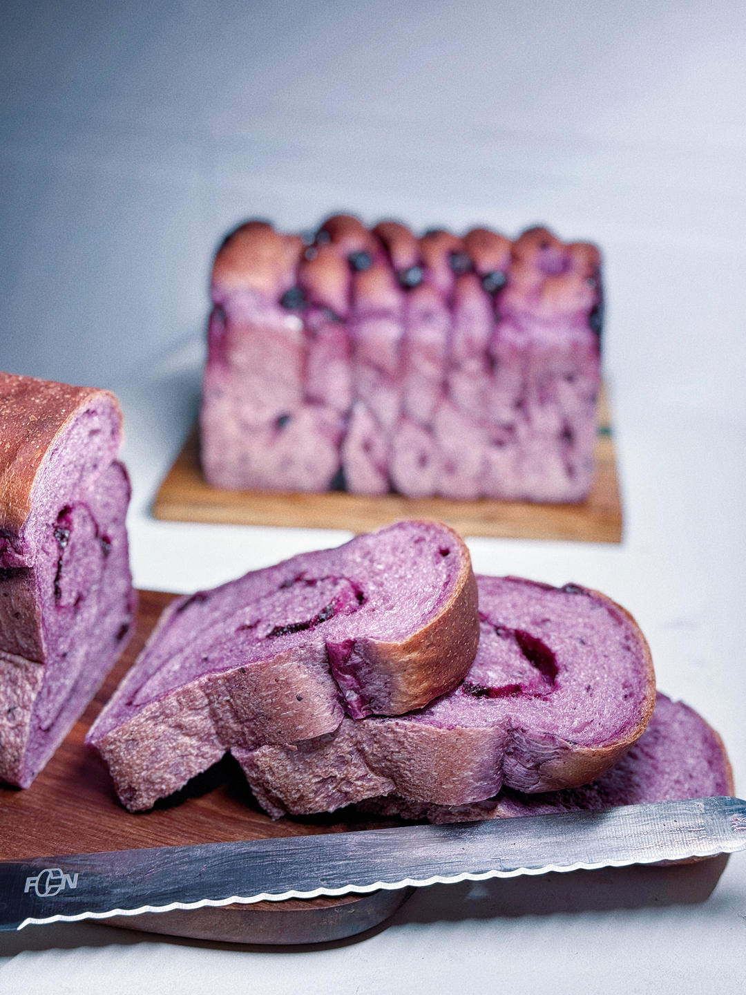 🫐| 双重蓝莓吐司(低油低糖)