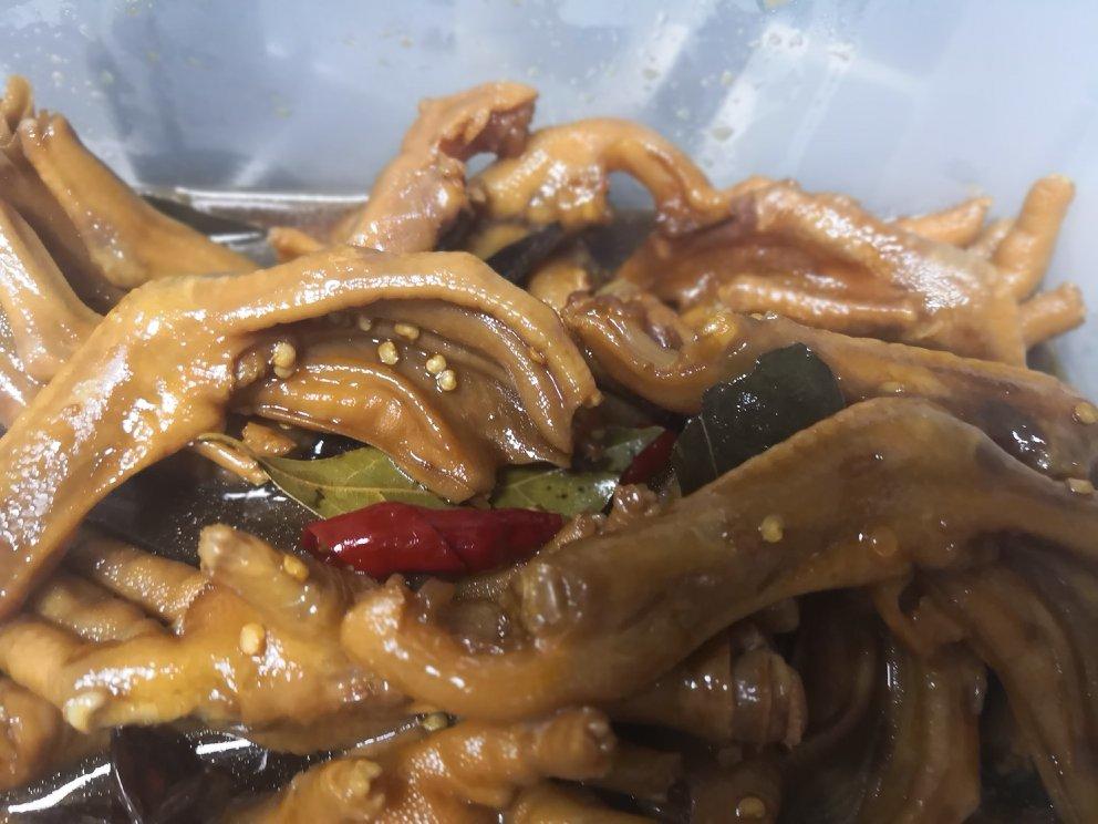 香辣卤鸡爪