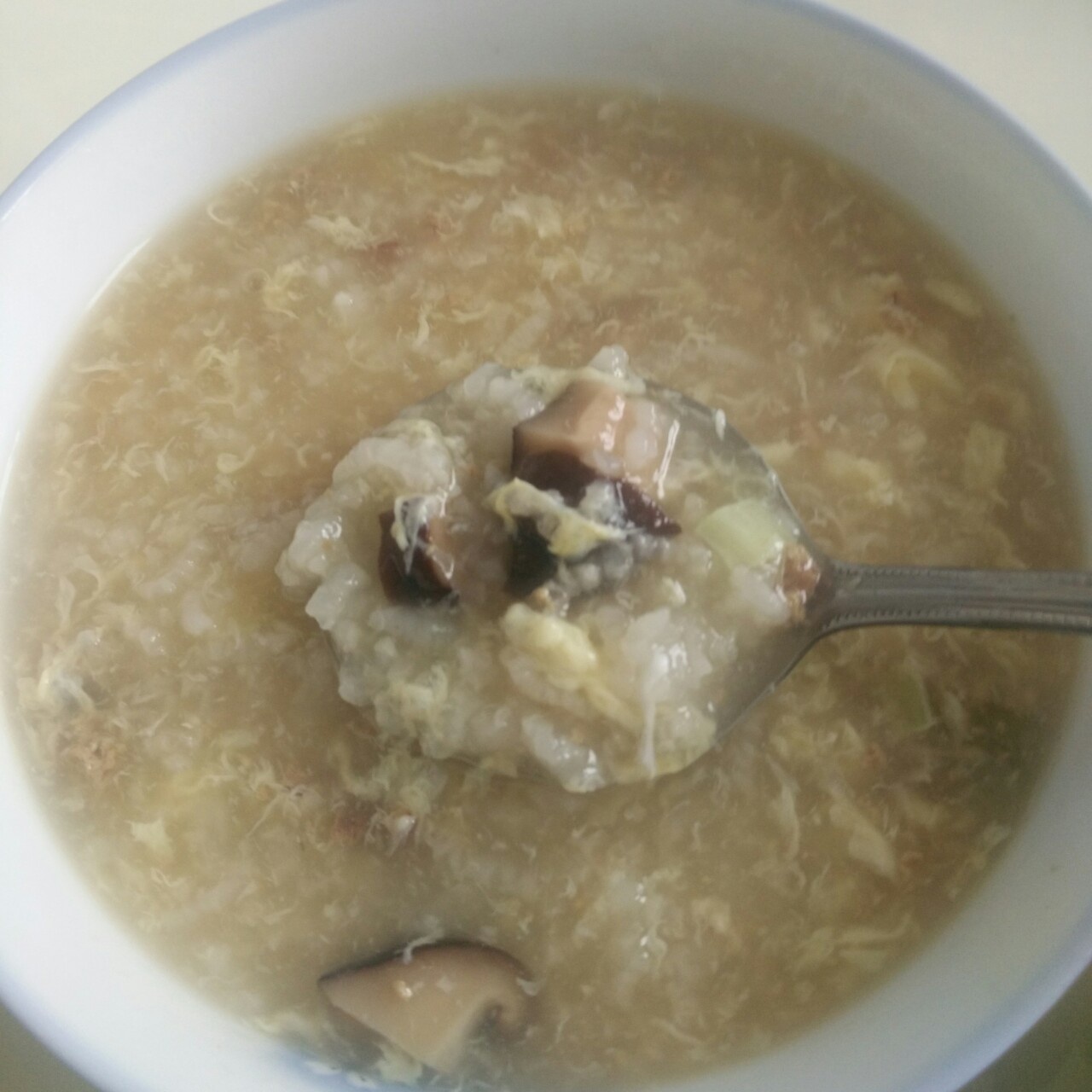 牛肉蛋花粥