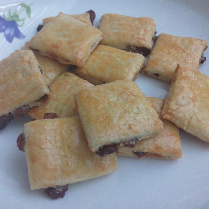 葡萄干夹心饼干