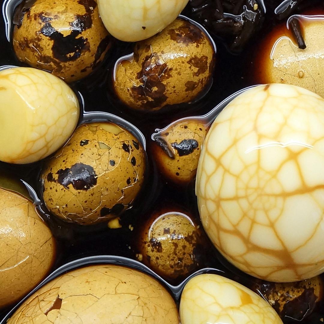 电饭煲煮五香茶叶蛋