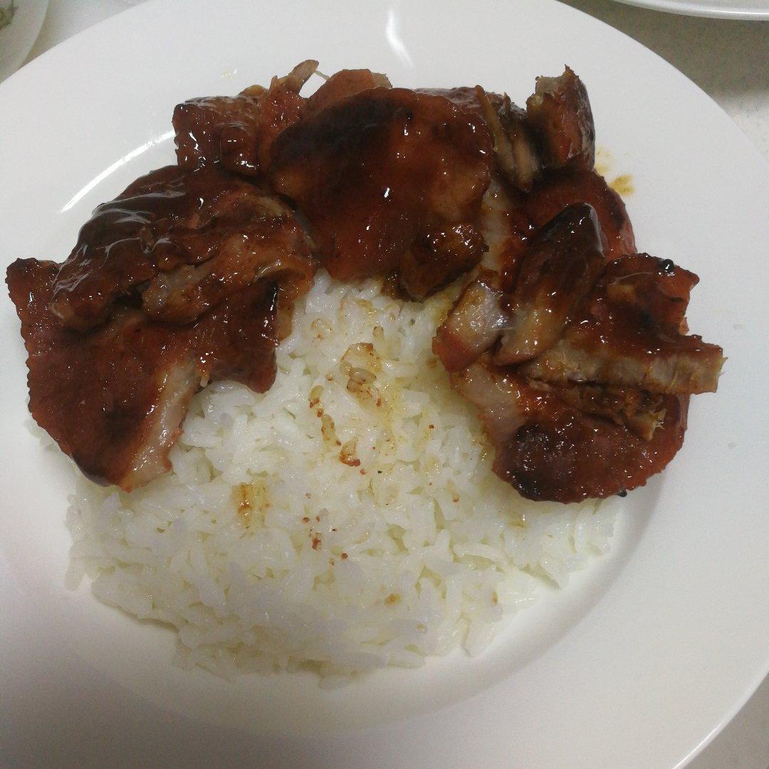 超简单平底锅叉烧肉，多汁味浓不能再快手