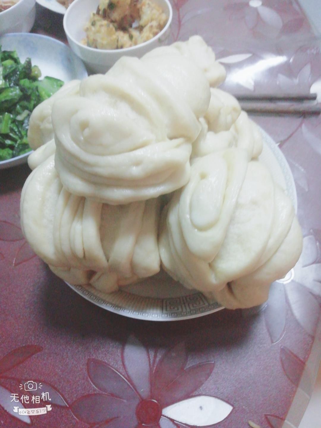 花卷/巨松软/简单—5分钟手揉版