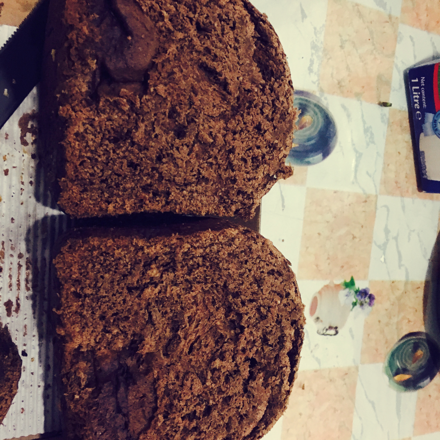 #我爱面包机#可可巧克力面包