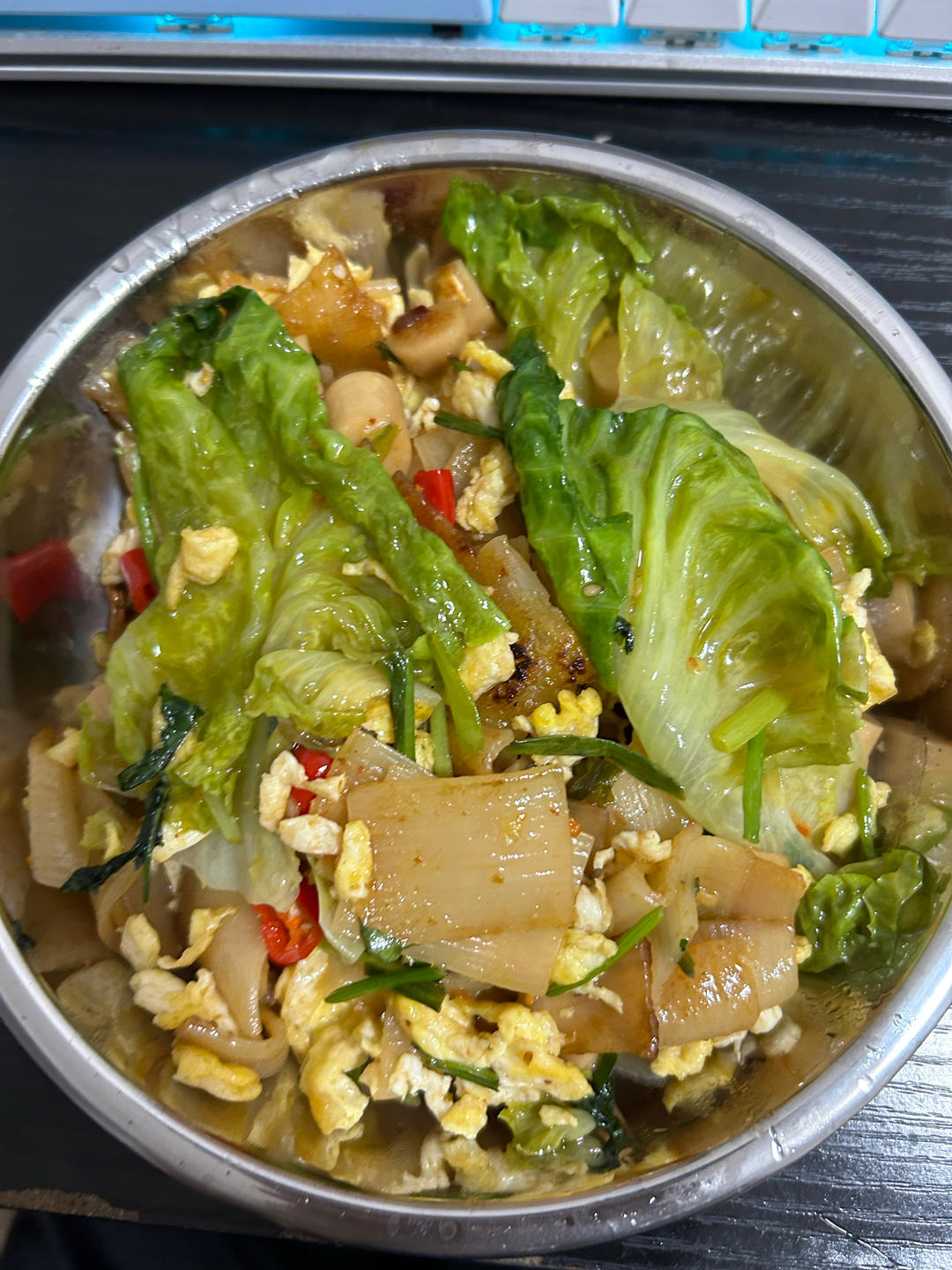 这么做的烤冷面，秒杀外面小吃摊‼️