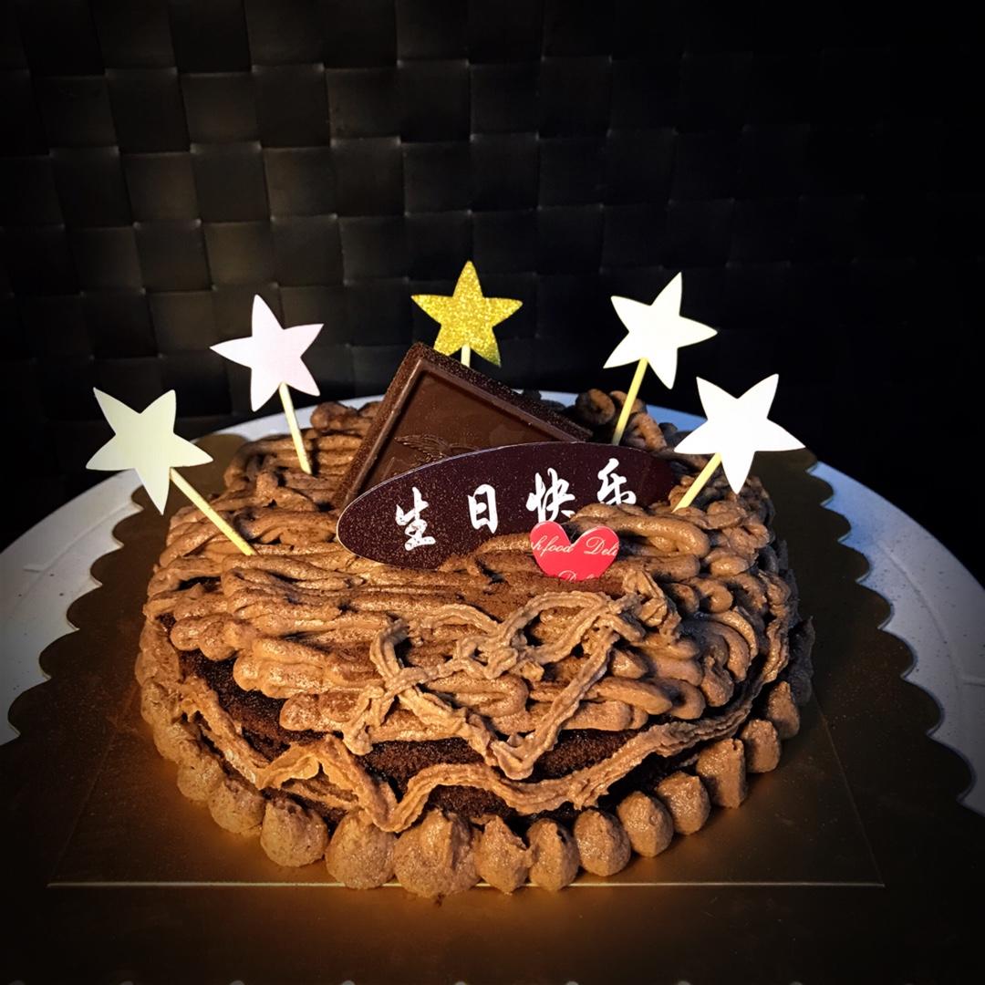 栗子巧克力蛋糕