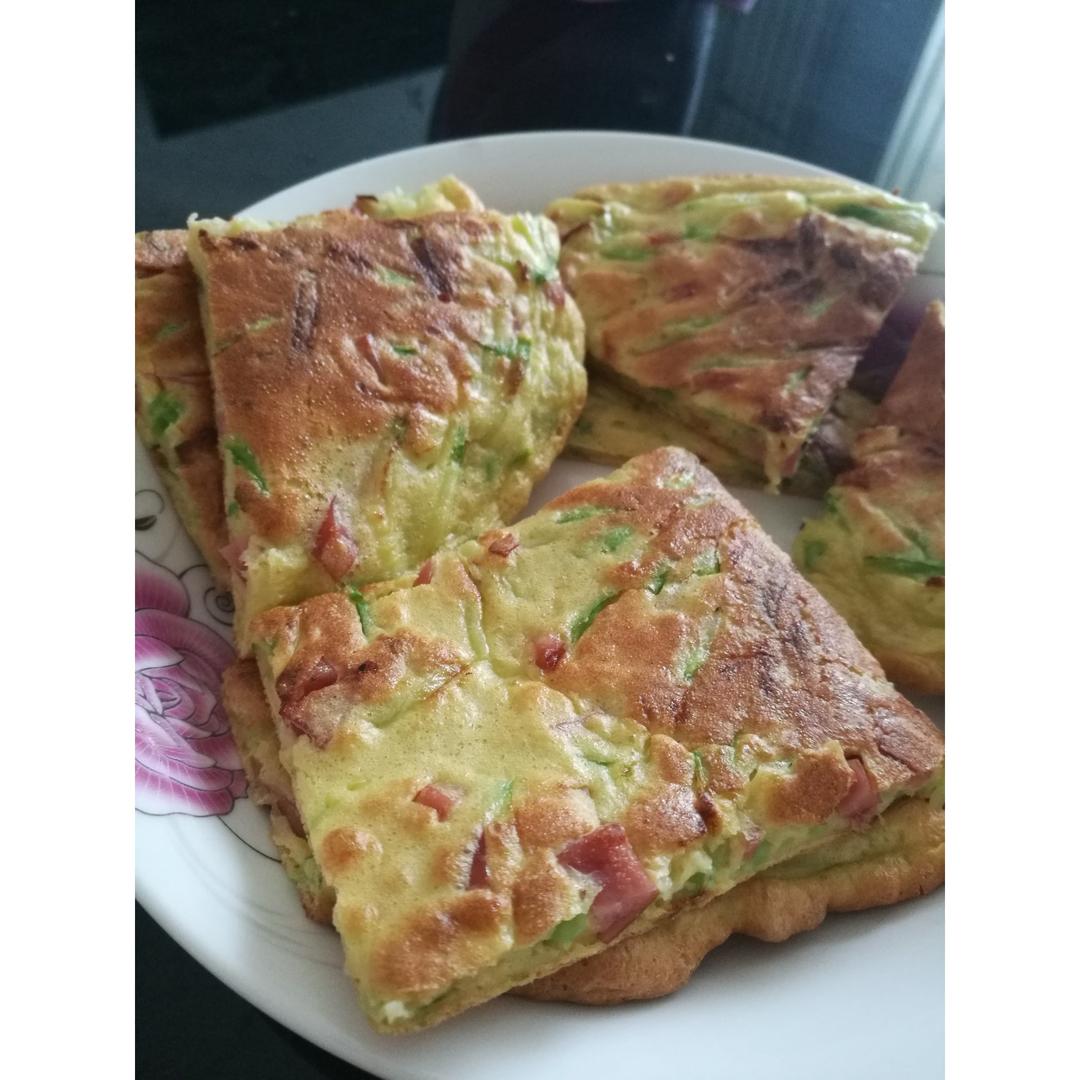 西葫芦鸡蛋饼