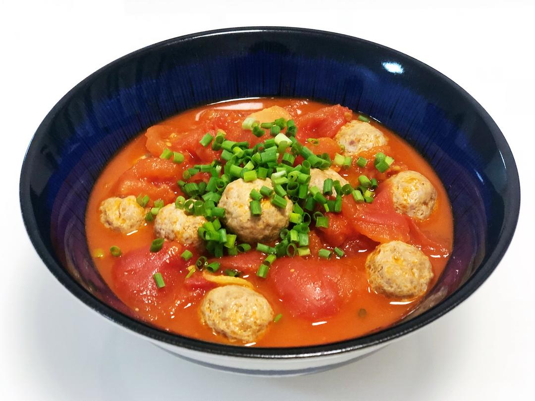 番茄牛肉丸