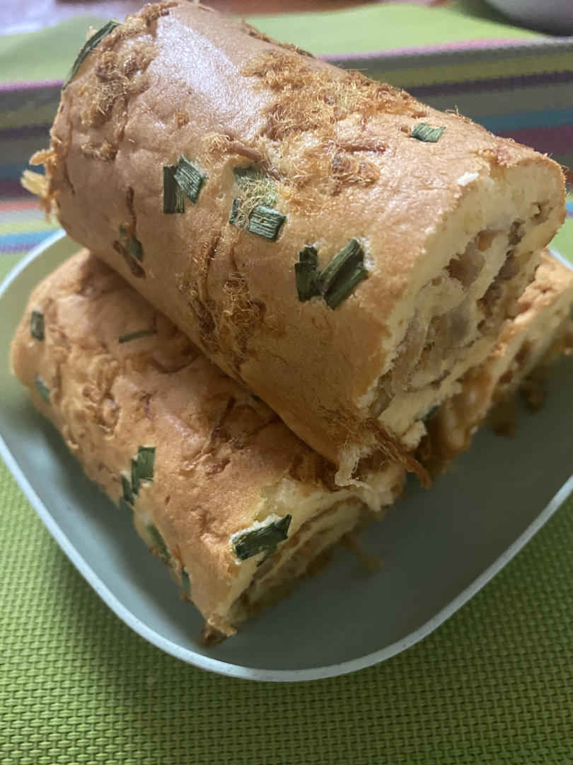 怎么卷都不裂的肉松蛋糕卷