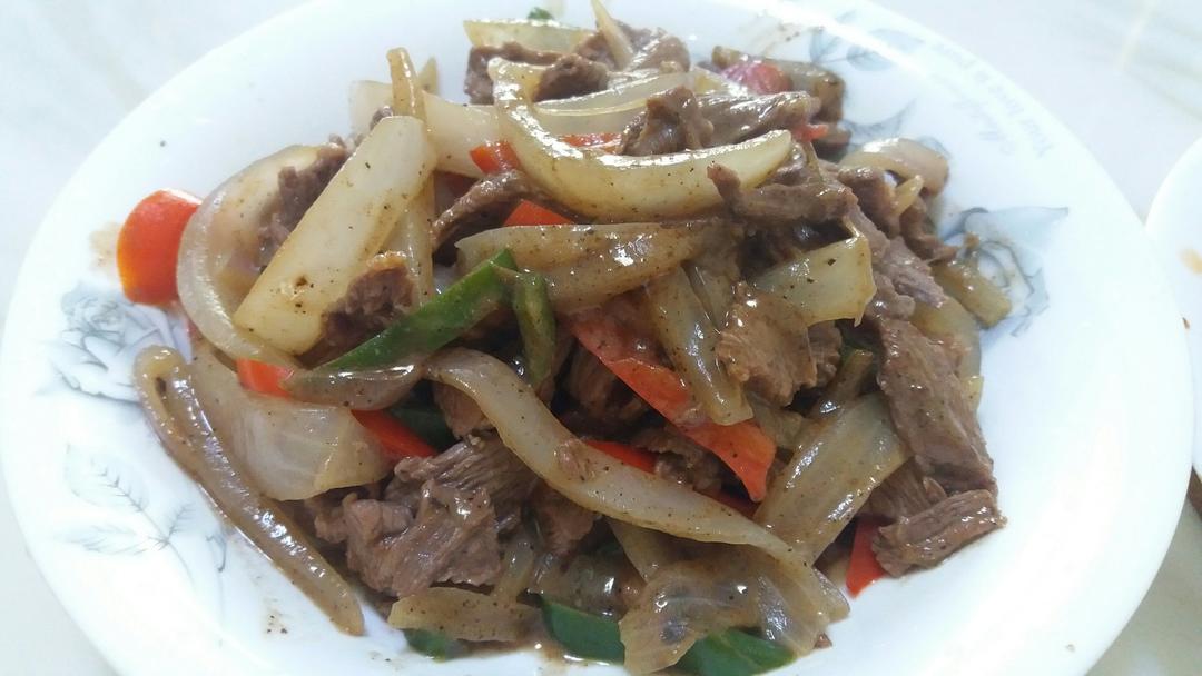 黑椒牛柳