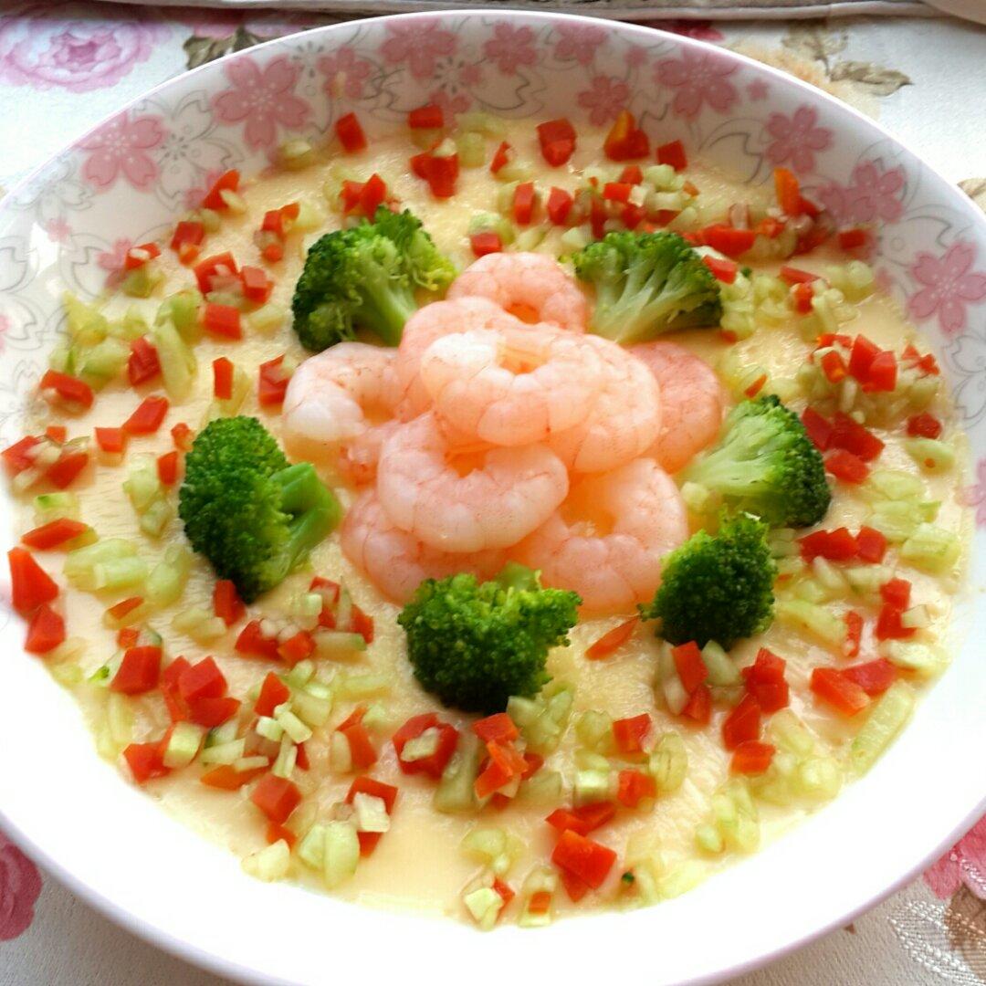 虾仁炖蛋