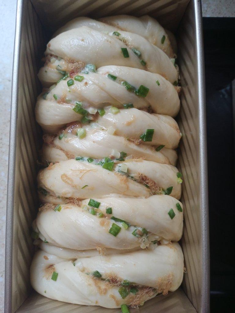 肉松香葱吐司（四种整形手法）