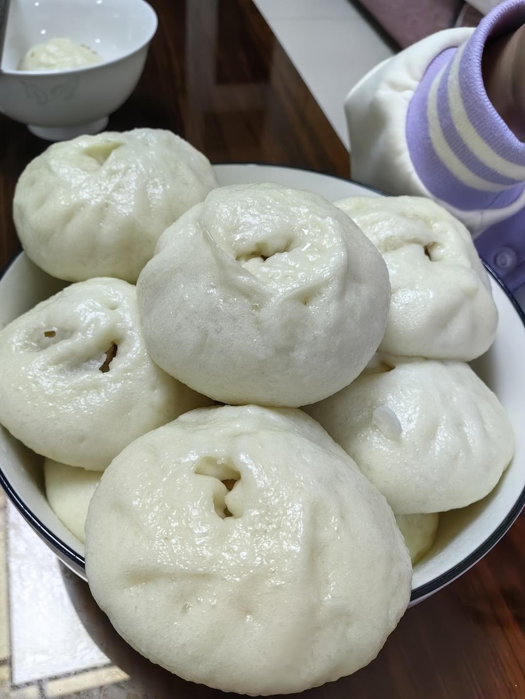 不用发面也能蒸包子
