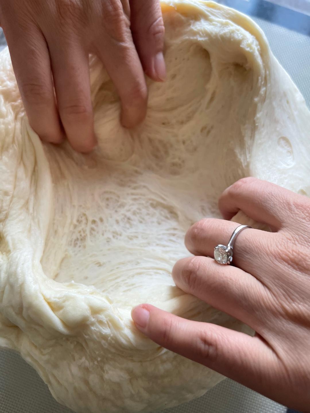 纯奶手撕吐司的做法 步骤1