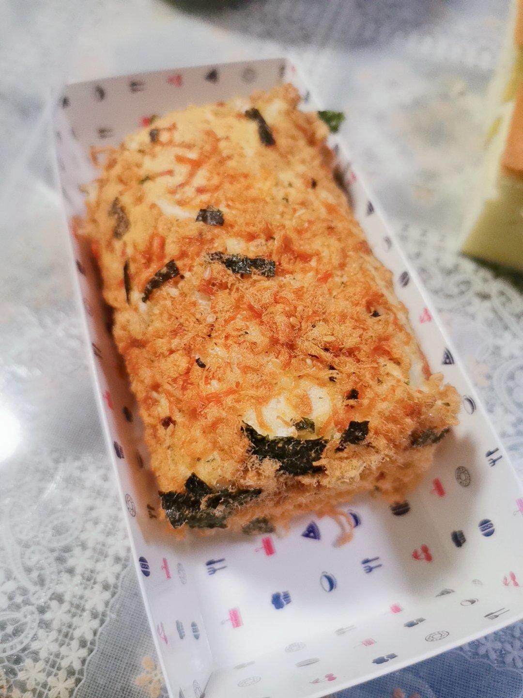 香葱肉松蛋糕卷（这是一个步骤超级详细的视频菜谱）