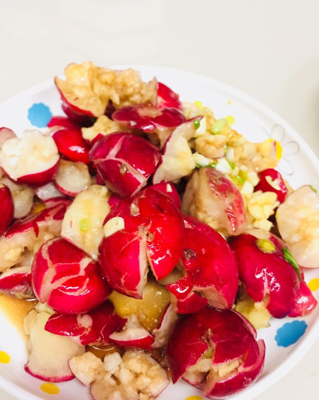 夏日凉菜-凉拌樱桃萝卜