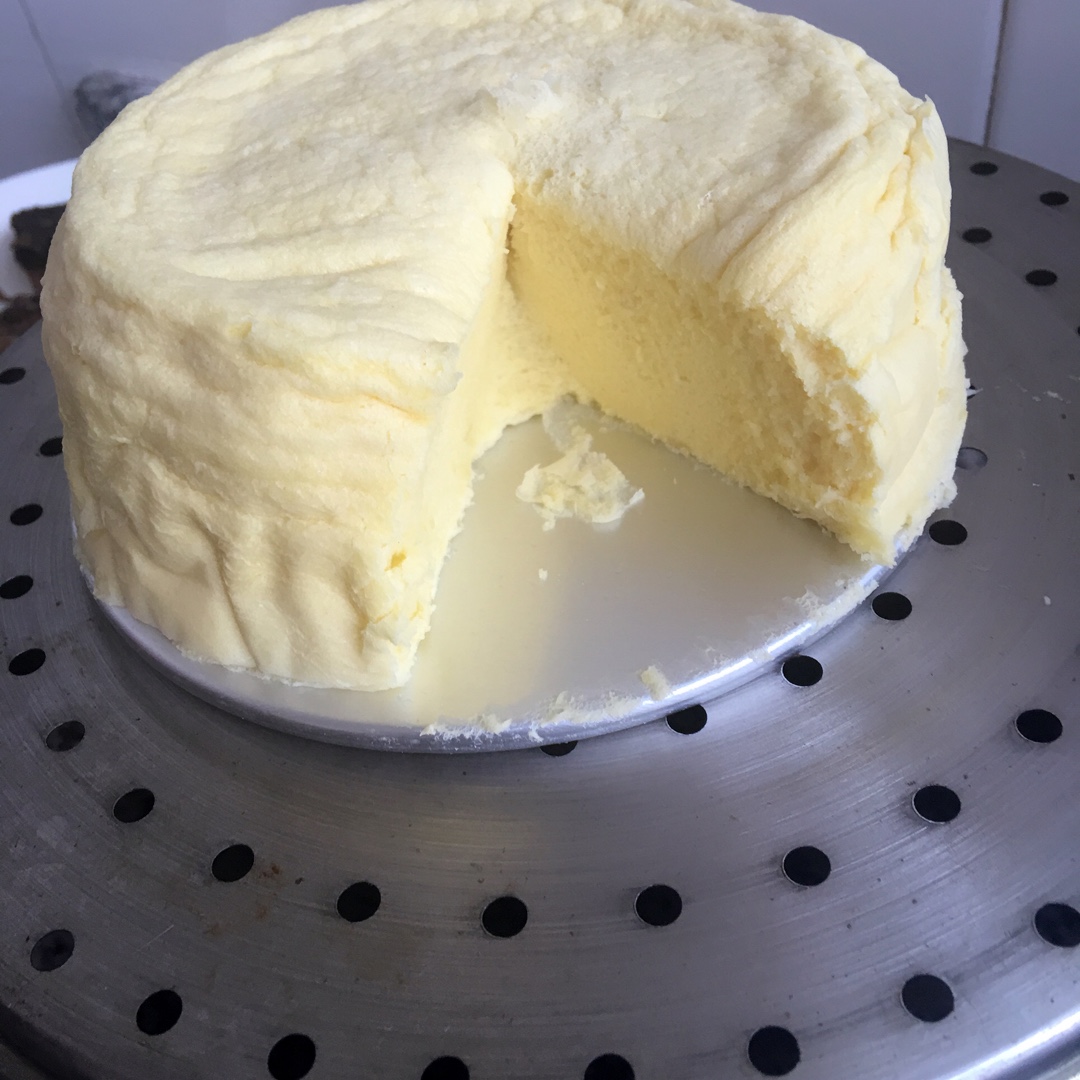 蒸蛋糕/蒸戚风~不上火！小朋友爱吃~