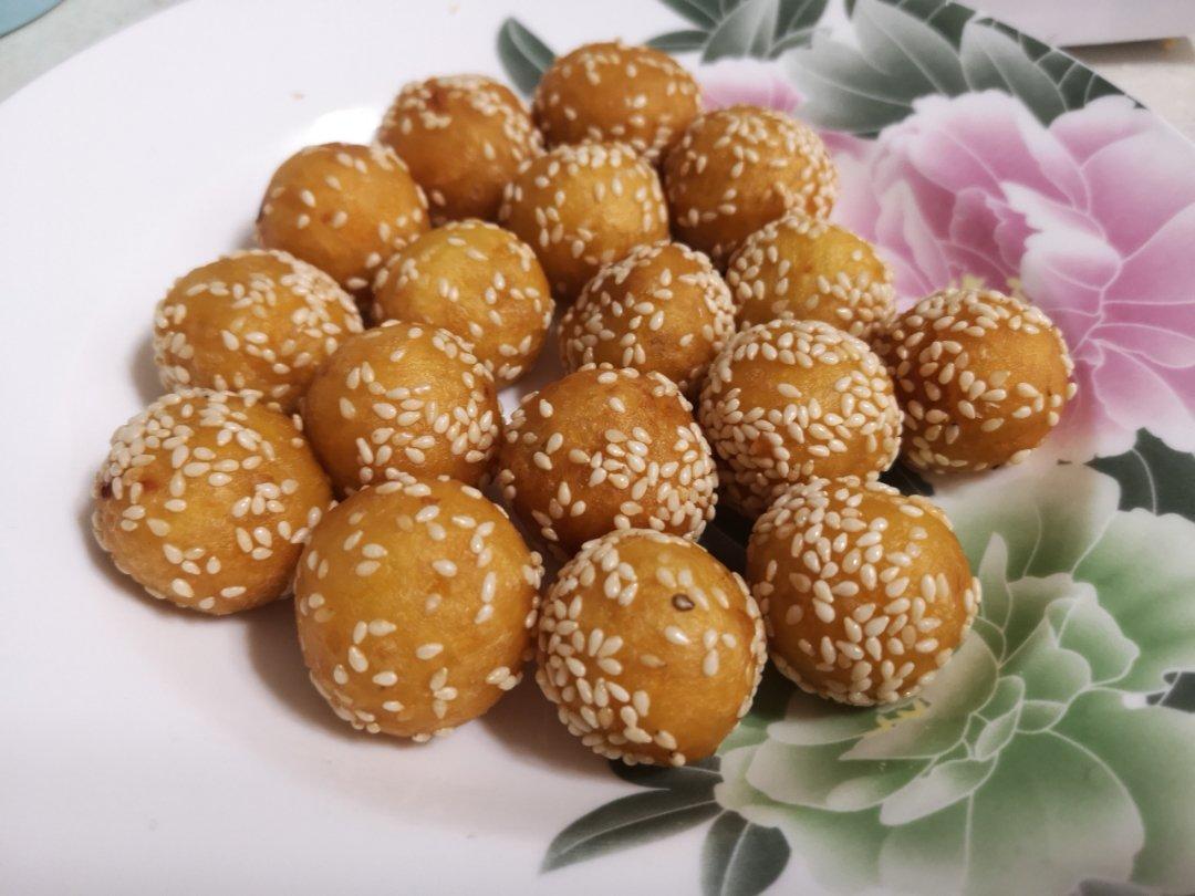 芝麻山芋圆子