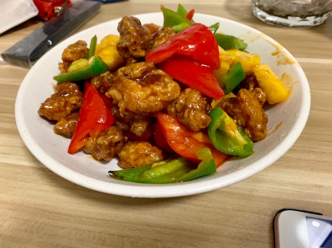 超好吃的菠萝咕噜肉