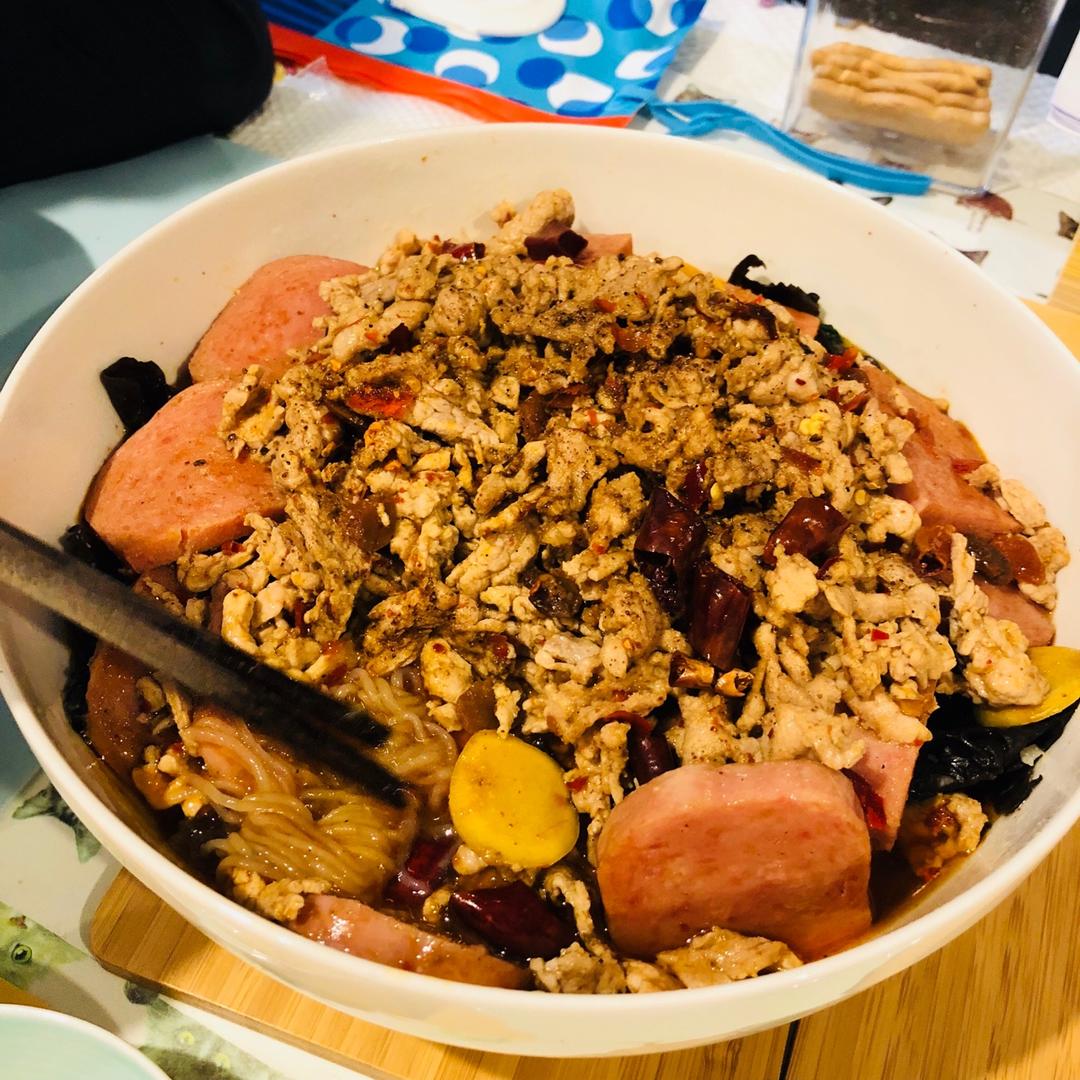 堂妈小厨——水煮肉片