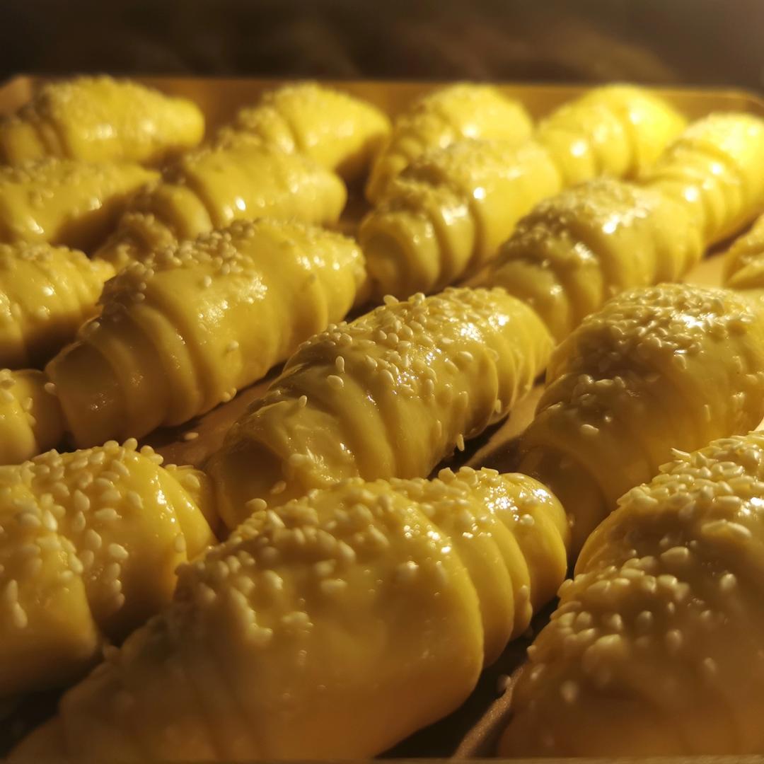 牛奶面包卷（直接法）