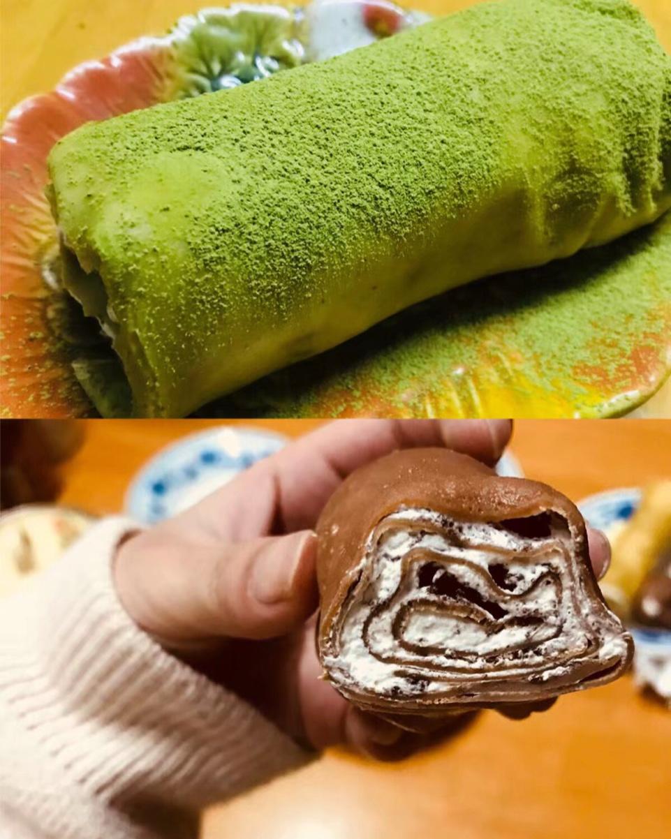 千层毛巾卷