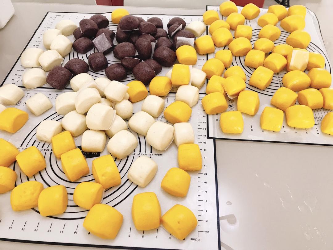 一发三色刀切馒头-小美版的做法