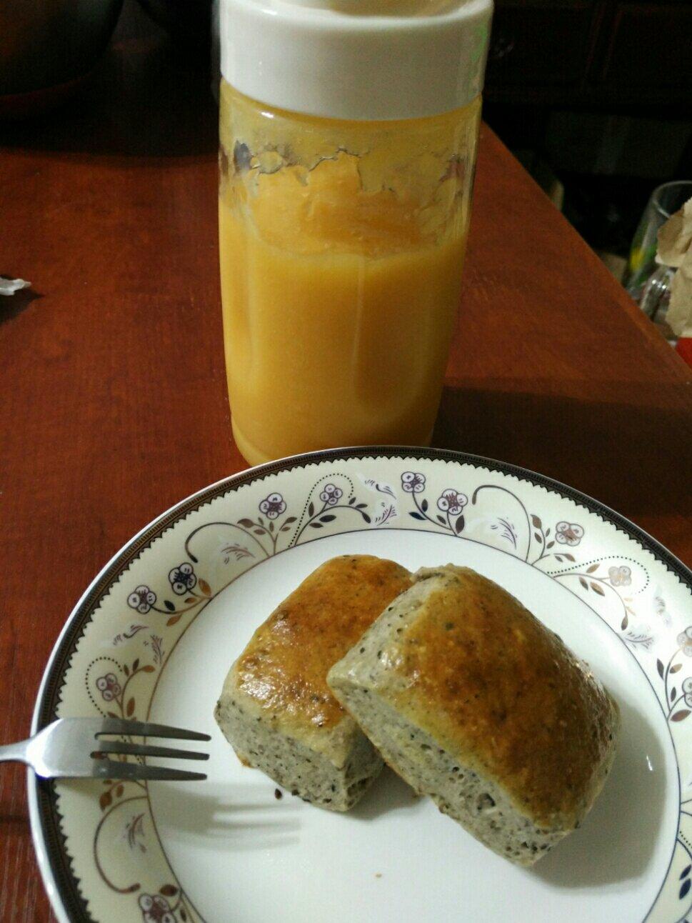 酵母版黑芝麻司康