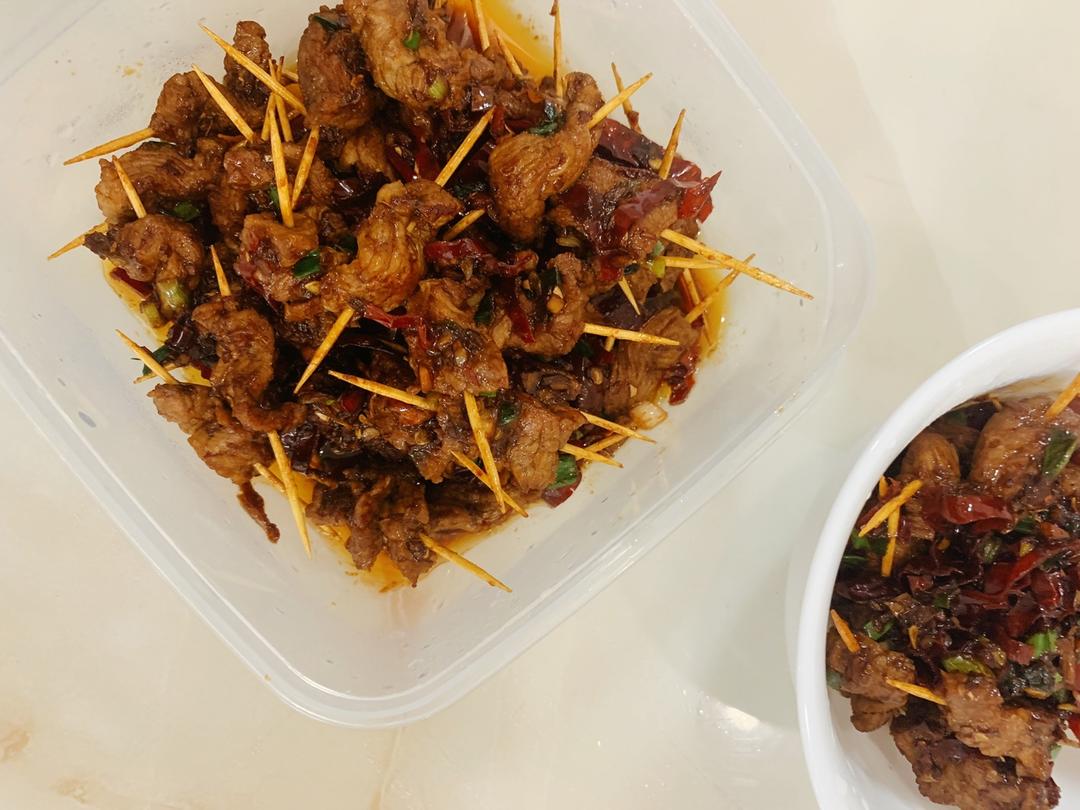 牙签牛肉 道地湖南味