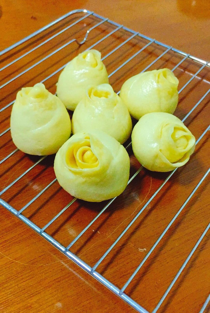 玫瑰花馒头