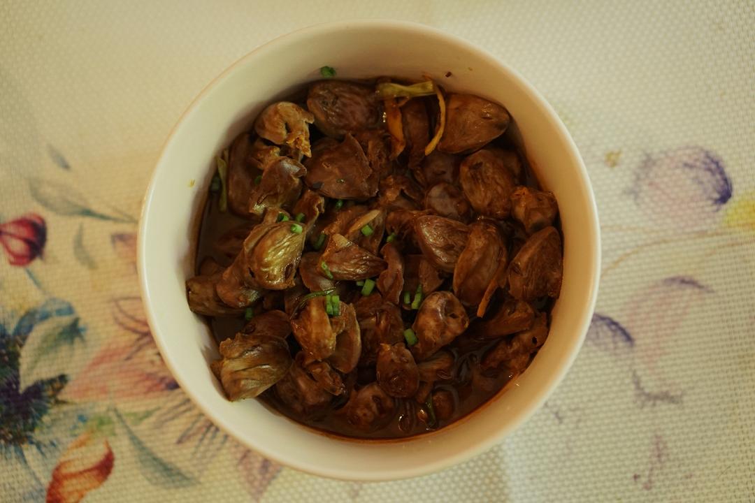 孜然鸡心
