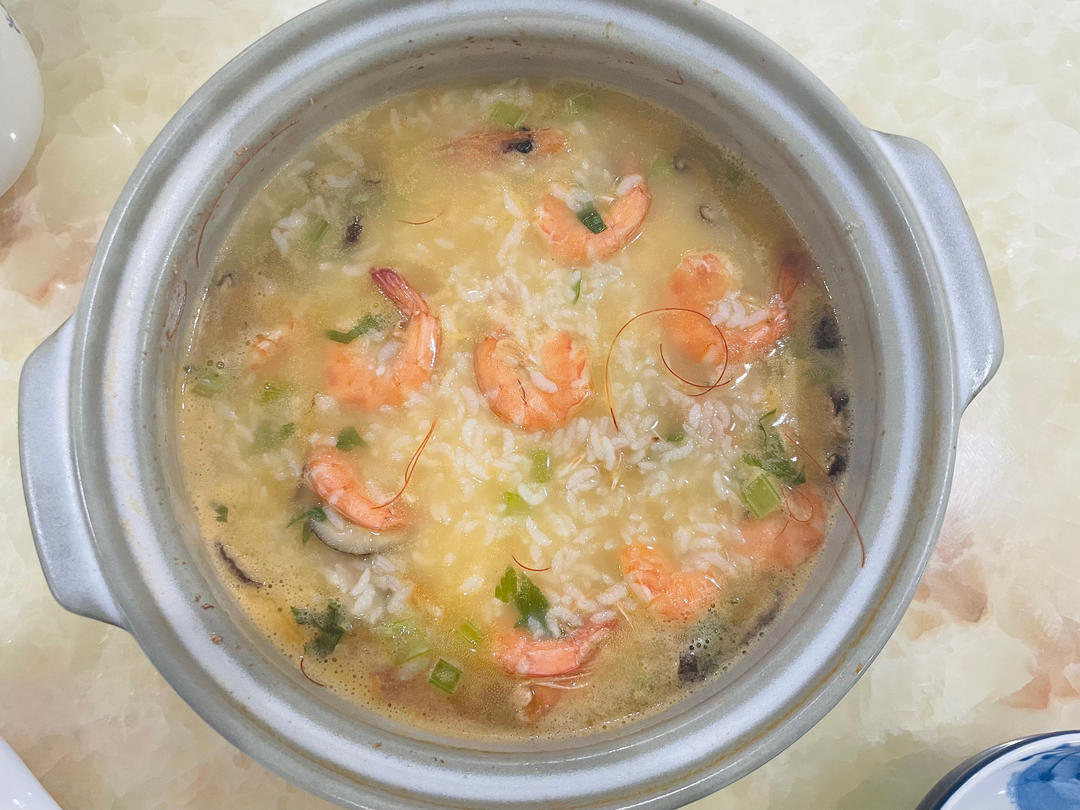 砂锅海鲜粥