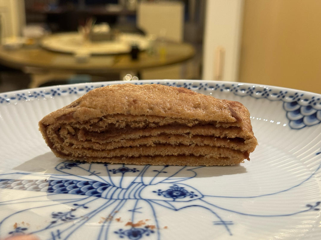 豆沙千层饼【宝宝辅食】