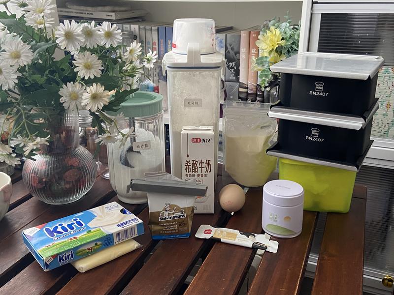 纯奶手撕吐司的做法 步骤1