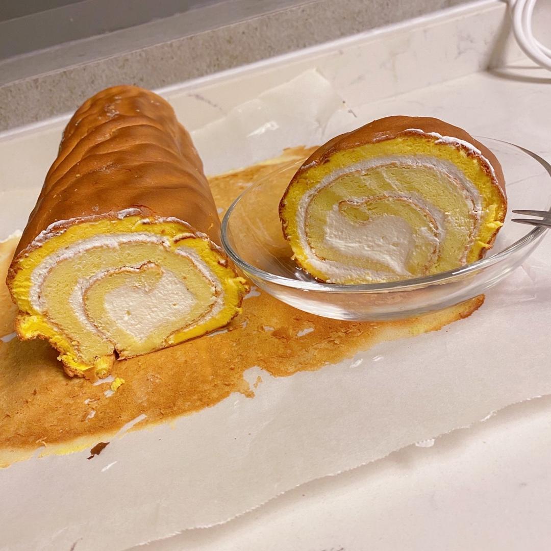 春天色 虎皮蛋糕卷.戚风蛋糕卷 by pink-rabbit