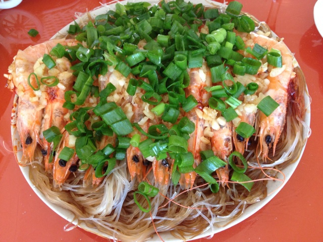 蒜蓉粉丝蒸大虾