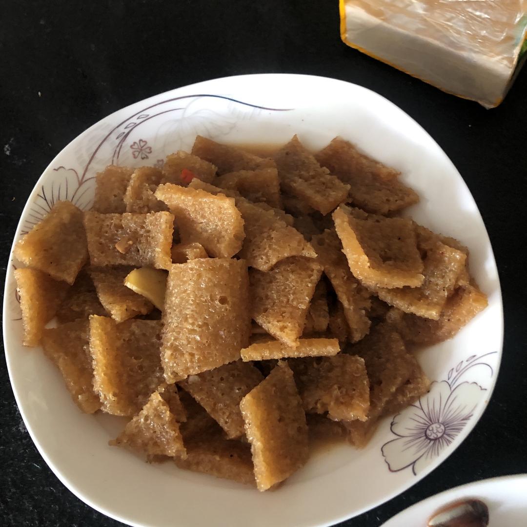 红烧猪皮（超级好吃）