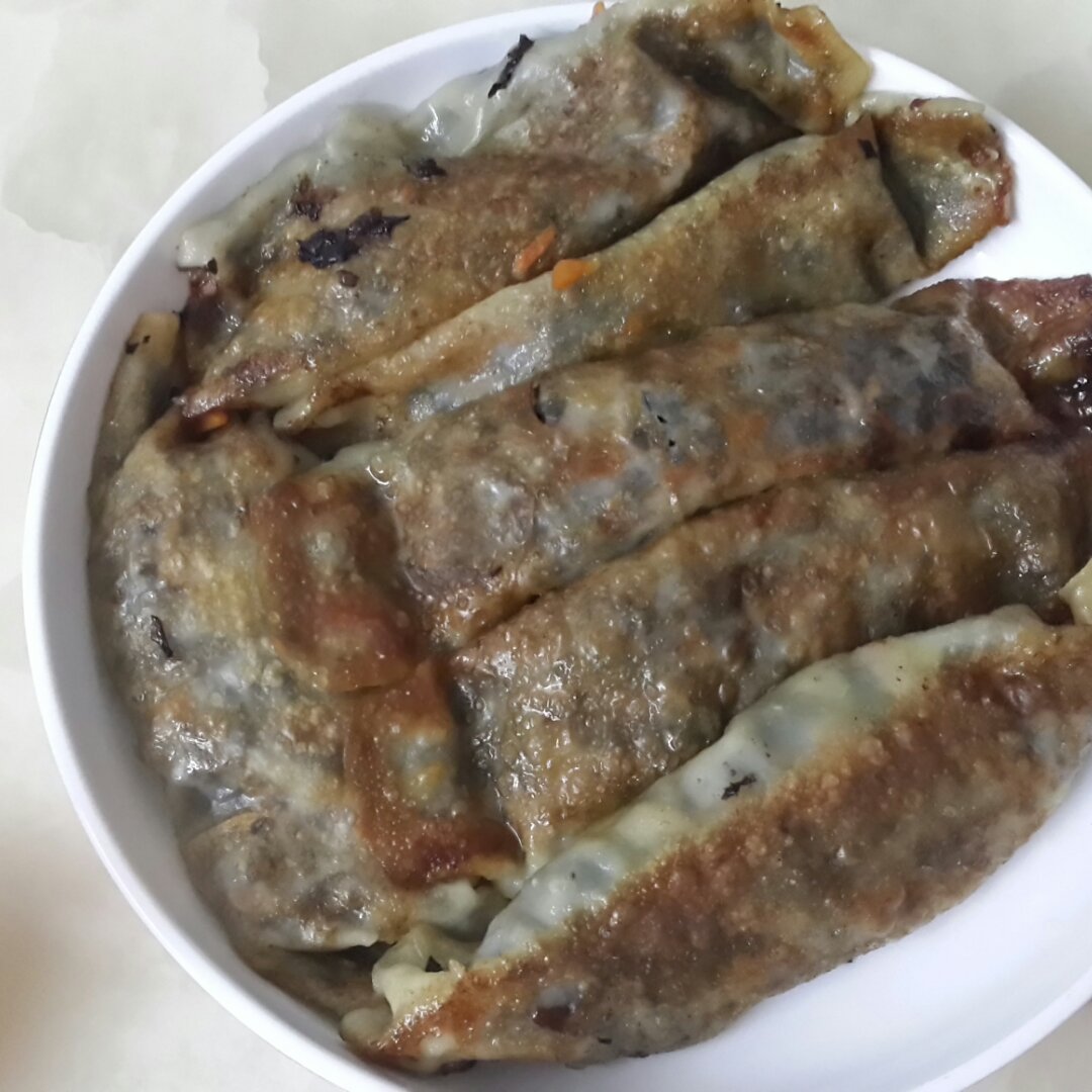猪肉大葱锅贴