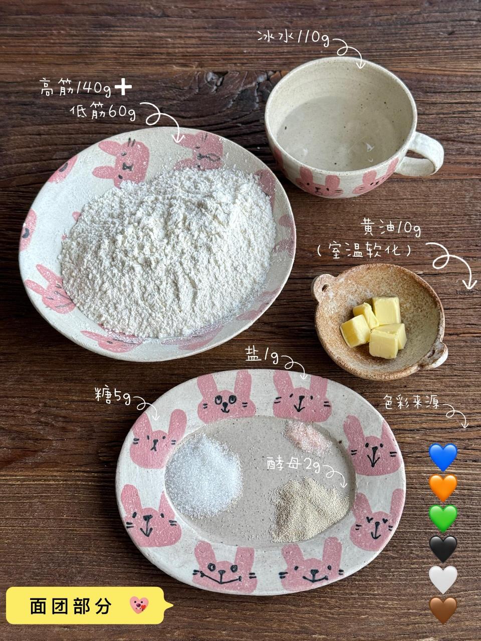 纯奶手撕吐司的做法 步骤1