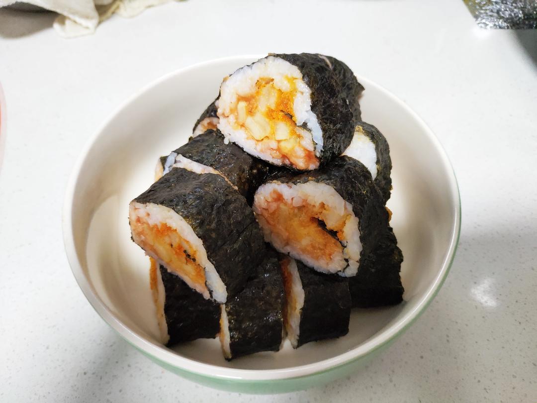 肉松咸蛋黄寿司